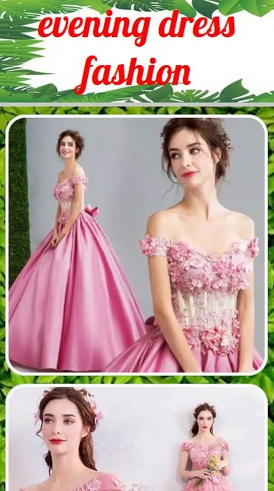 Evening dress fashion スクリーンショット