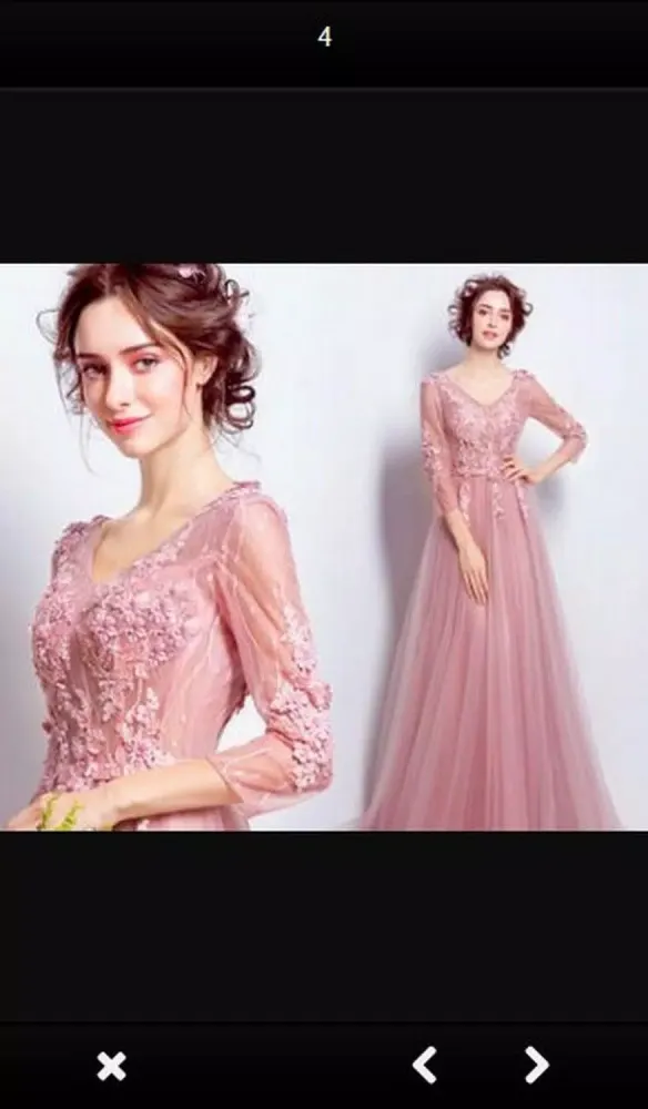 Evening dress fashion スクリーンショット