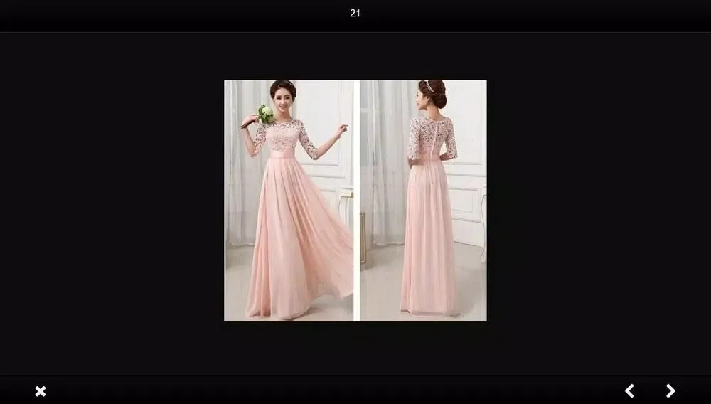Evening dress fashion スクリーンショット