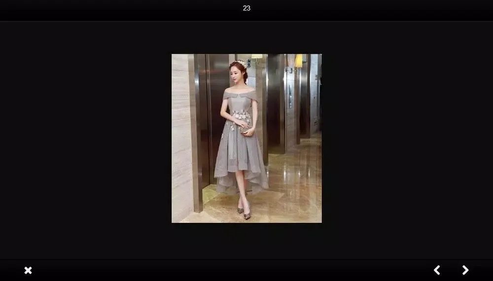 Evening dress fashion スクリーンショット