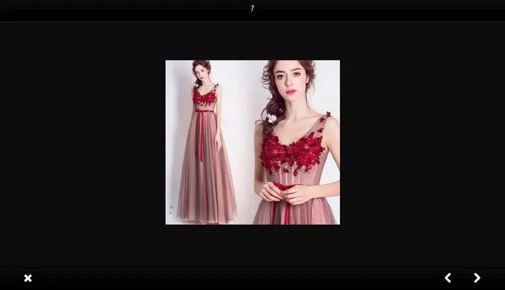 Evening dress fashion スクリーンショット