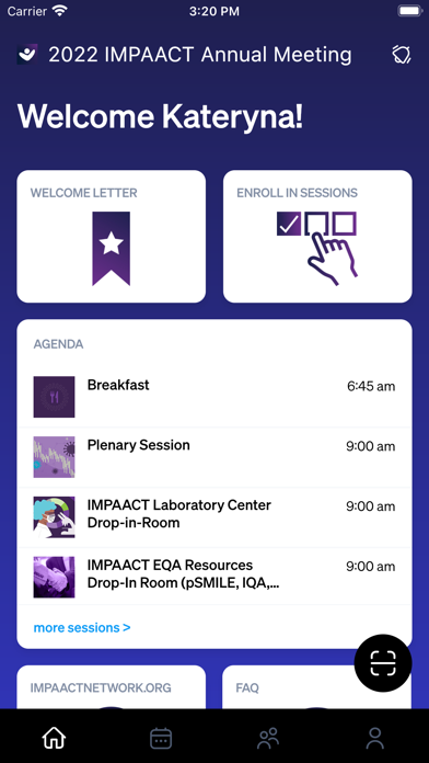 2022 IMPAACT Annual Meeting سکرین شاٹس