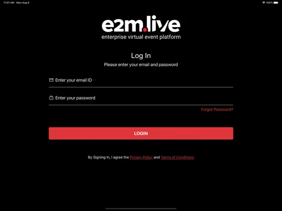 E2M Live iPad スクリーンショット