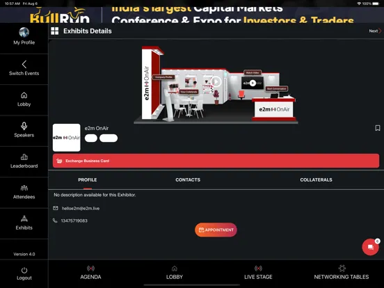 E2M Live iPad スクリーンショット