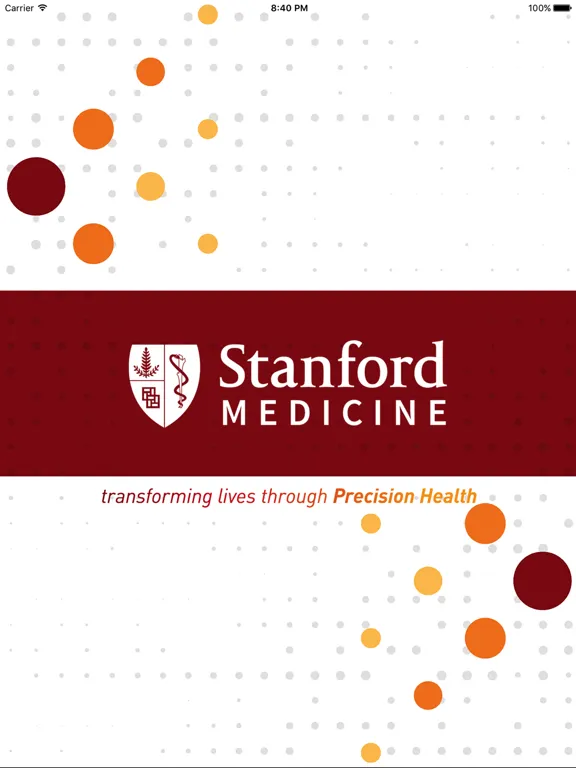 Stanford Medicine Conferences iPad  スクリーンショット