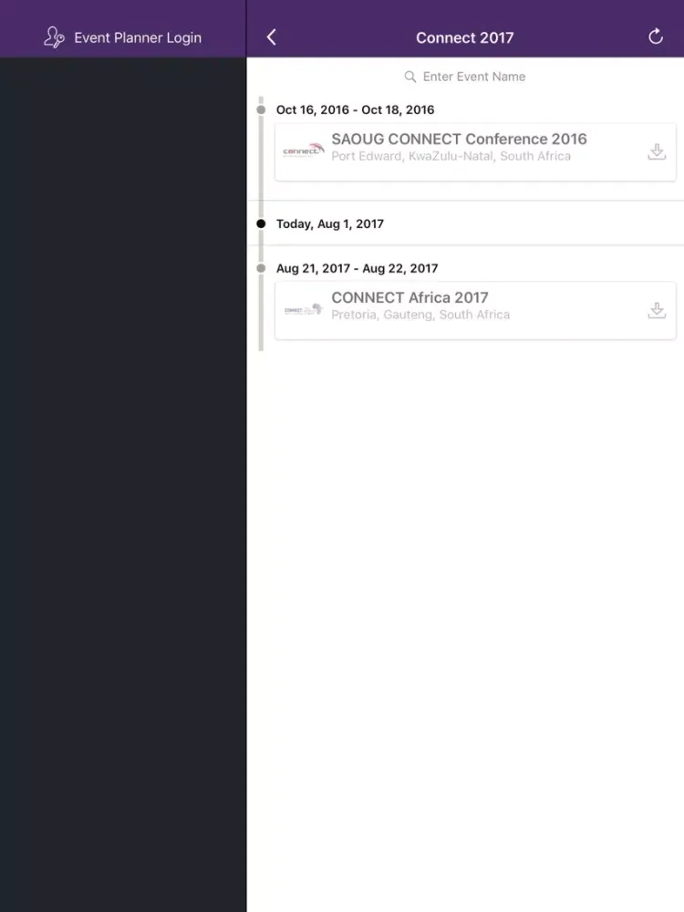 CONNECT Africa Conference 2017 iPad  স্ক্রিনশট