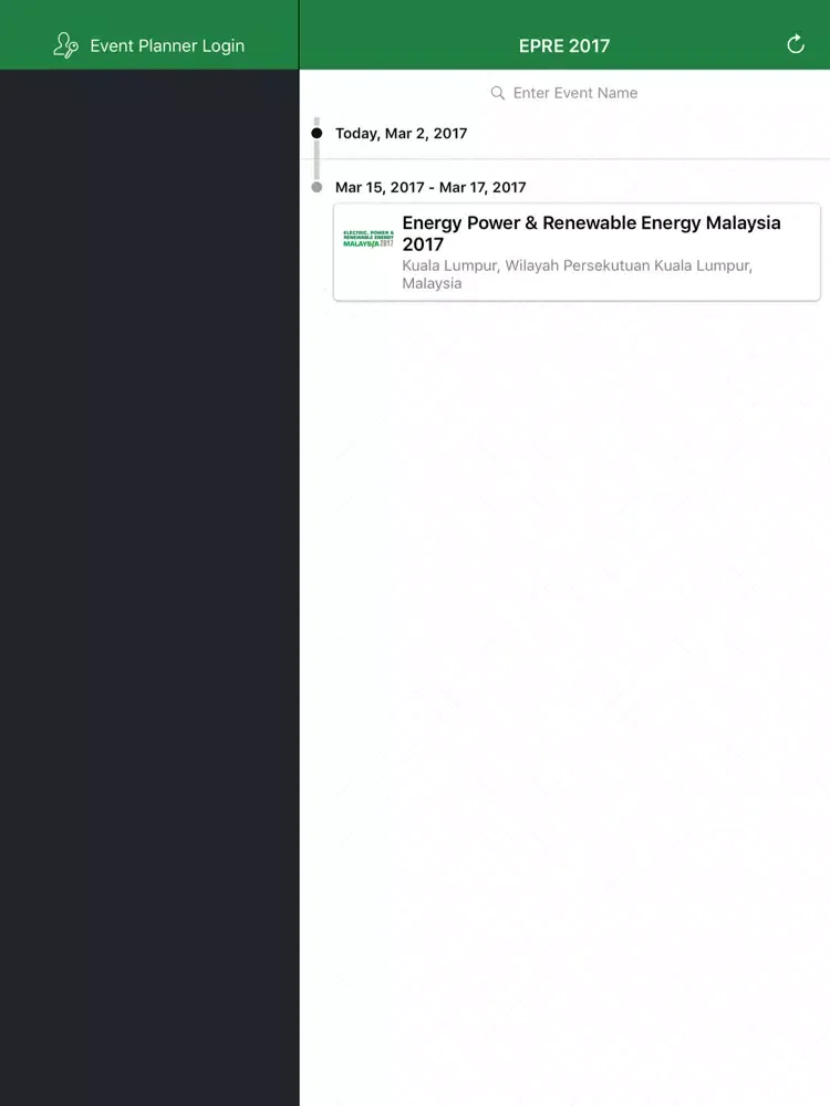 EPRE 2017 iPad  Screenshots