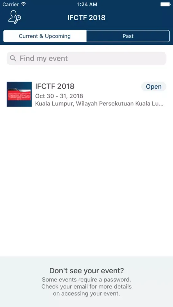 ภาพหน้าจอของ IFCTF 2018