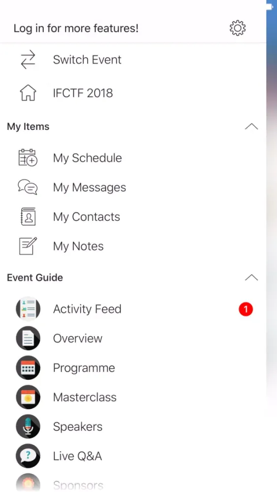 ภาพหน้าจอของ IFCTF 2018