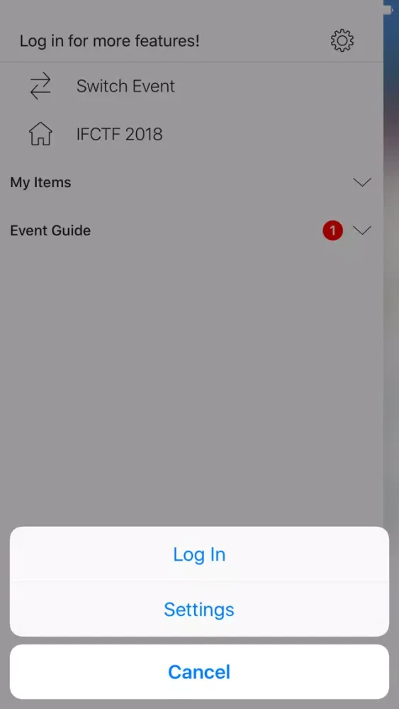 ภาพหน้าจอของ IFCTF 2018