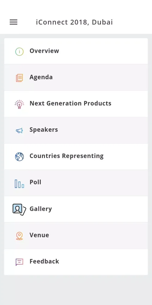 iConnect 2018 Screenshots
