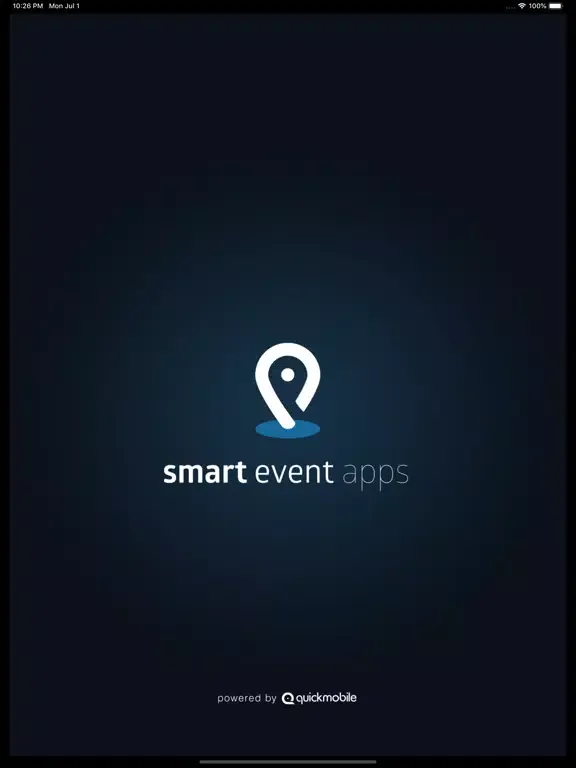 Capturas de tela do Smart Event Apps iPad 
