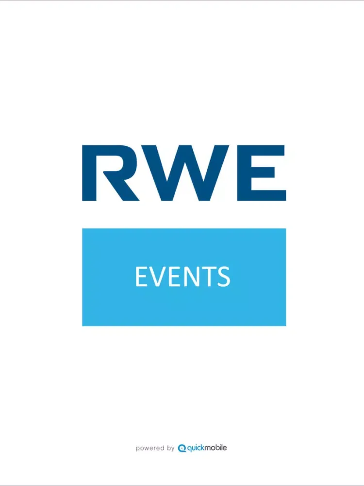 RWE Events iPad  Screenshots