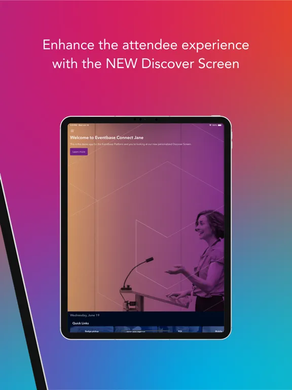 Eventbase Connect iPad 應用截圖