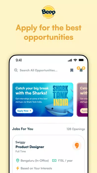 Beep: Internships & Jobs سکرین شاٹس