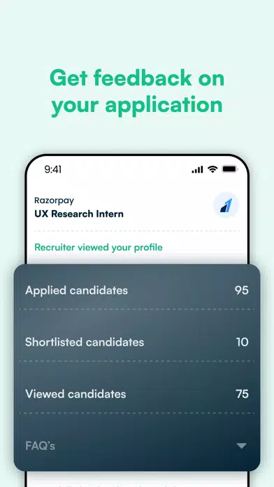 Beep: Internships & Jobs سکرین شاٹس