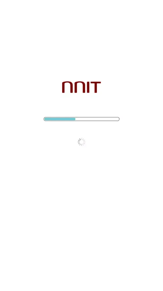 Capturas de tela do NNIT event app