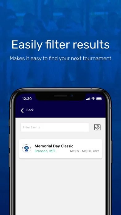 Screenshot di EventConnect Association