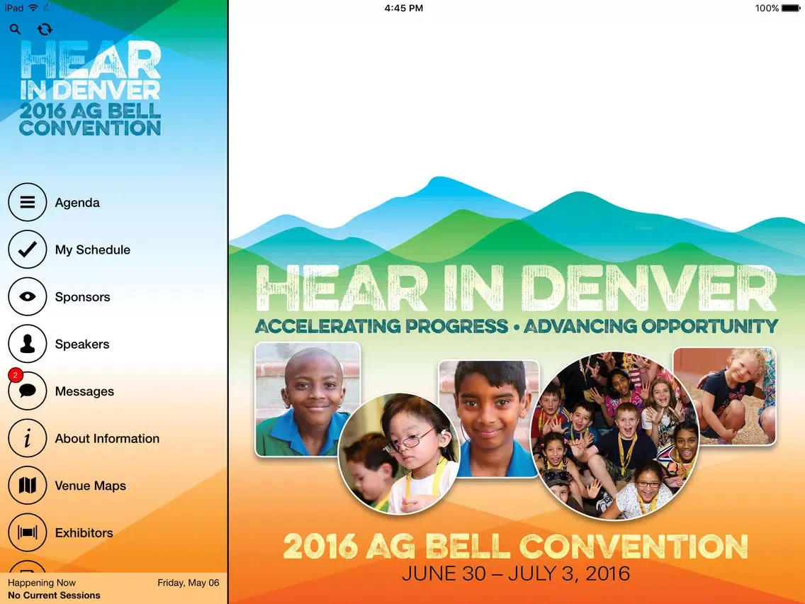 2016 AG Bell Convention iPad  স্ক্রিনশট
