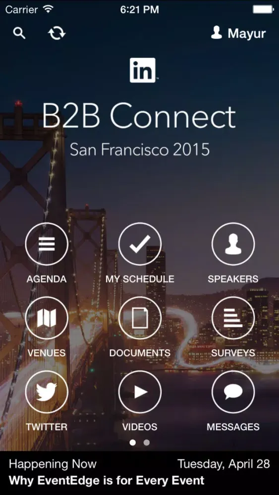 B2B Connect 2015 Screenshots