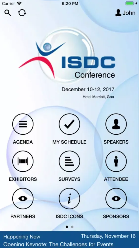 ISDC 2017 Conference应用截图