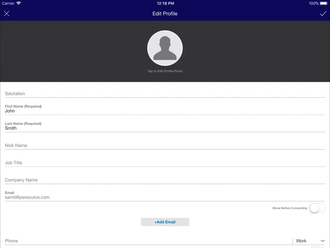 Ảnh chụp màn hình của Code Media 2019 iPad 