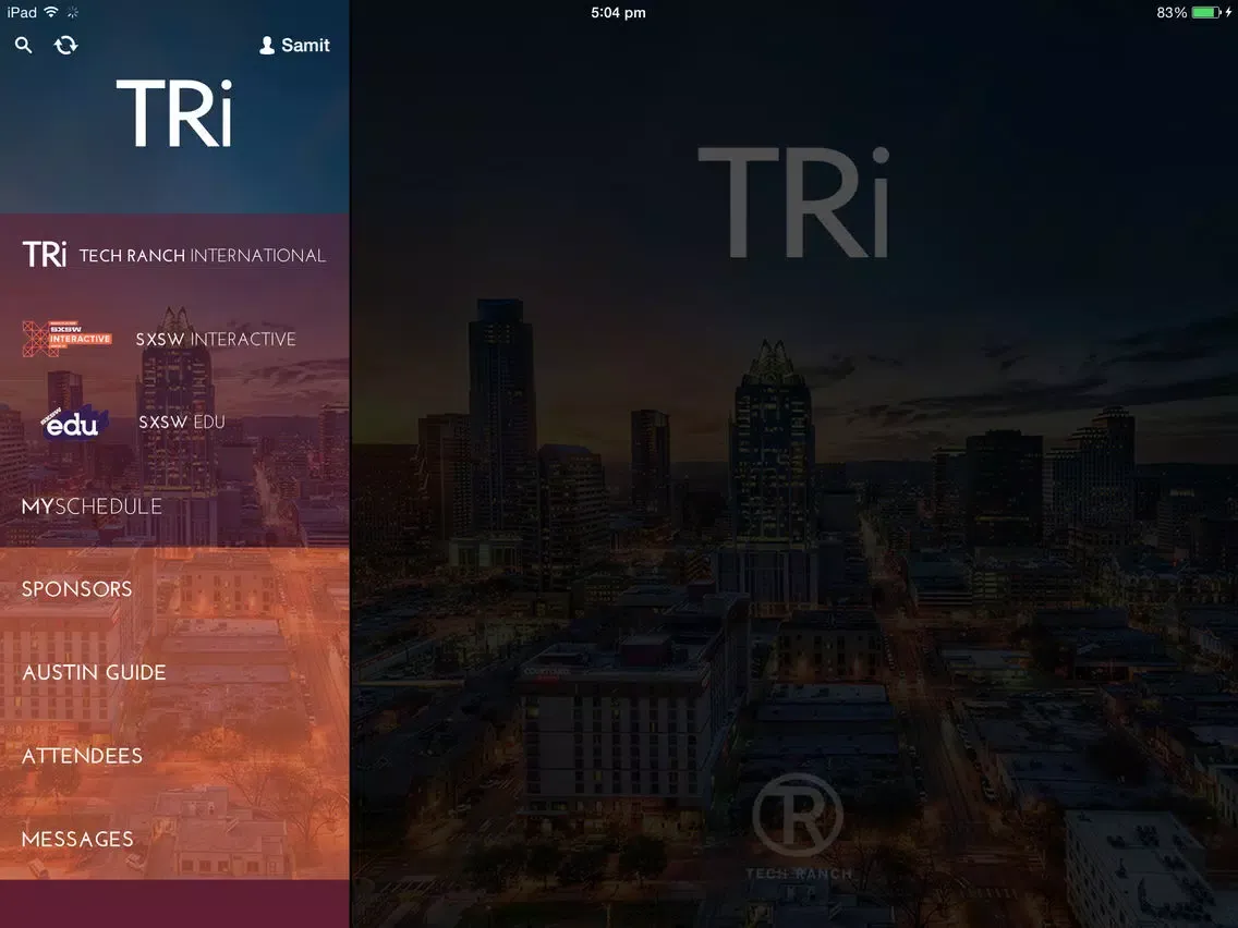 Capturas de tela do Tech Ranch International March 13-17, 2015 iPad 
