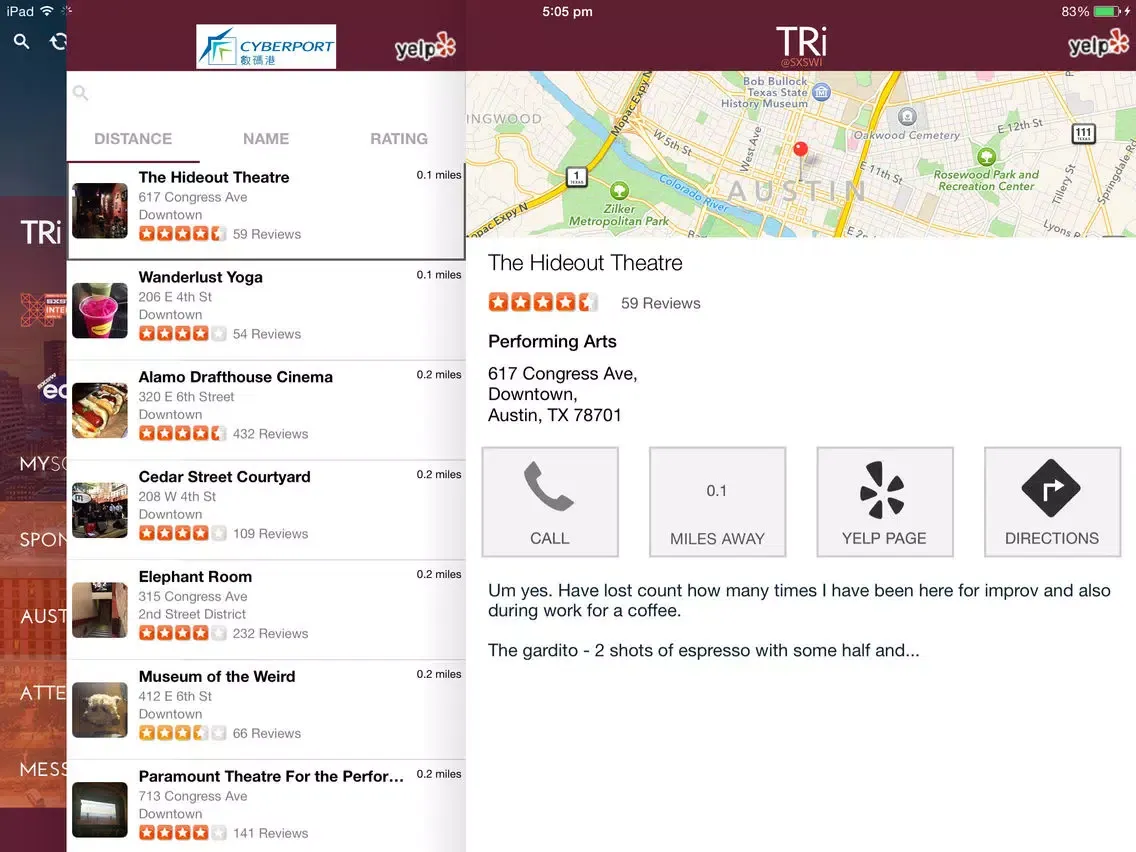 Capturas de tela do Tech Ranch International March 13-17, 2015 iPad 