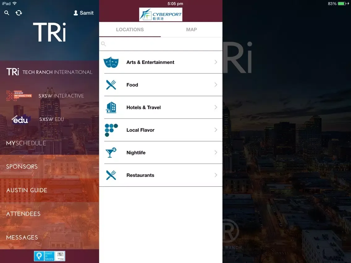 Capturas de tela do Tech Ranch International March 13-17, 2015 iPad 