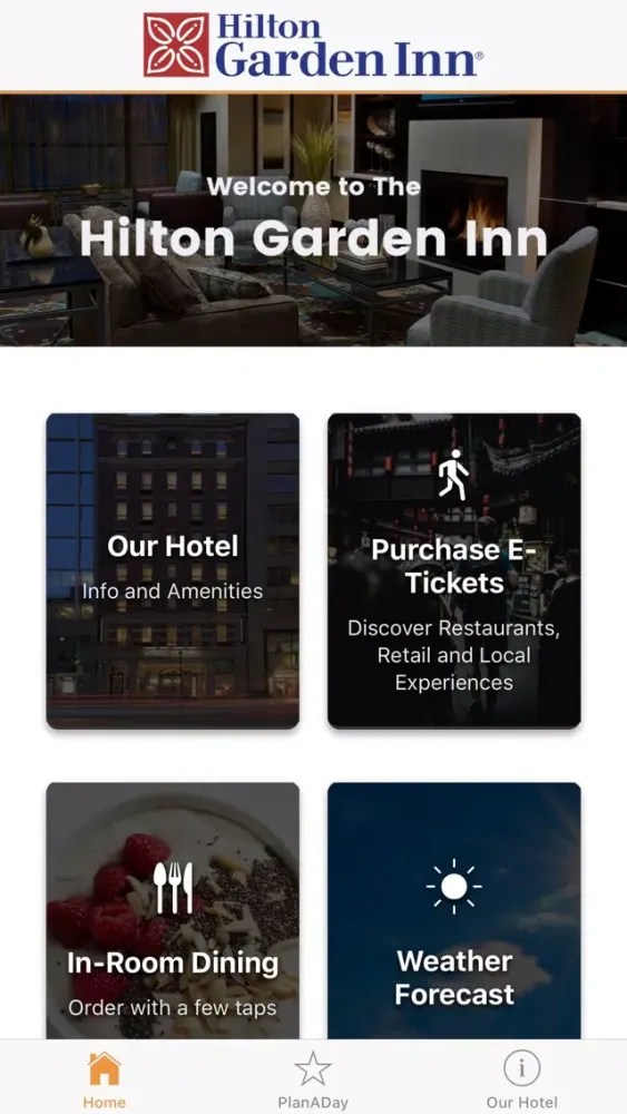 Capturas de tela do Hilton Garden Inn Toronto—YYZ