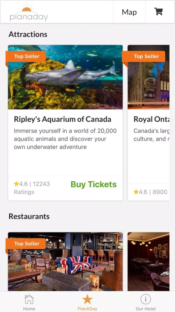 Capturas de tela do Hilton Garden Inn Toronto—YYZ