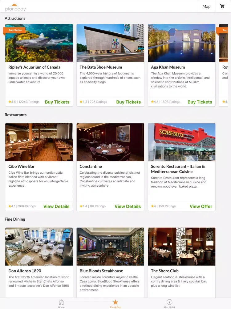 Pantages Hotel iPad  سکرین شاٹس