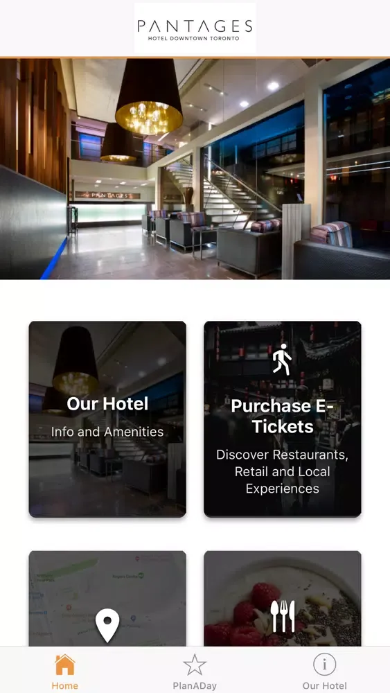 Pantages Hotel سکرین شاٹس