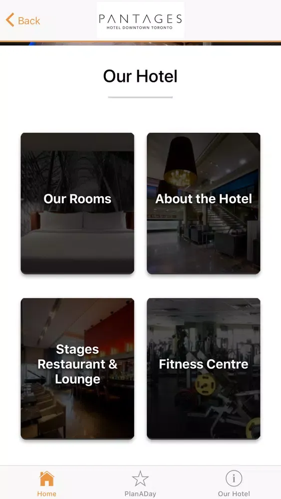 Pantages Hotel سکرین شاٹس