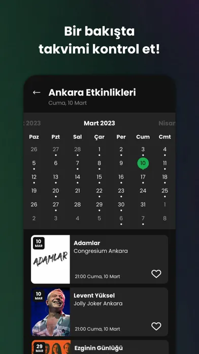 ภาพหน้าจอของ Eventer - Etkinlik Rehberi