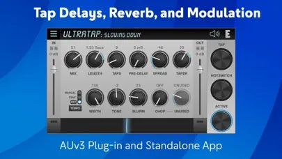 ภาพหน้าจอของ UltraTap Delay
