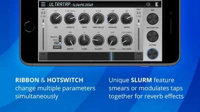 ภาพหน้าจอของ UltraTap Delay
