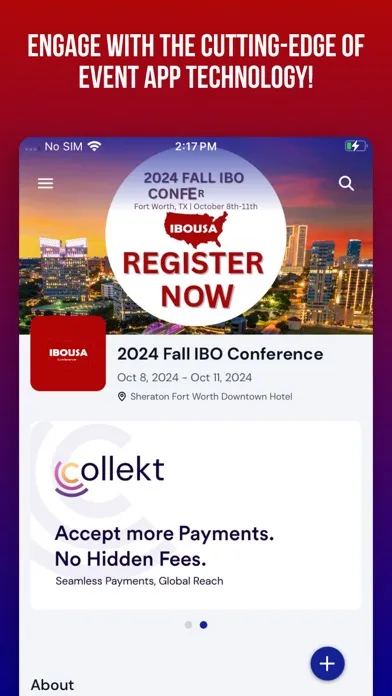IBO Conference 스크린샷
