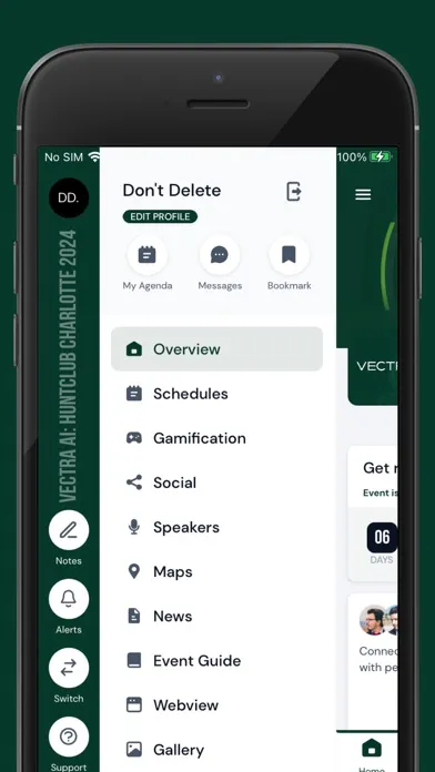 Vectra AI Events 스크린샷