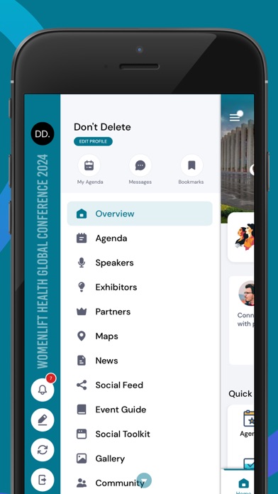 Screenshot di WomenLift Health Conference
