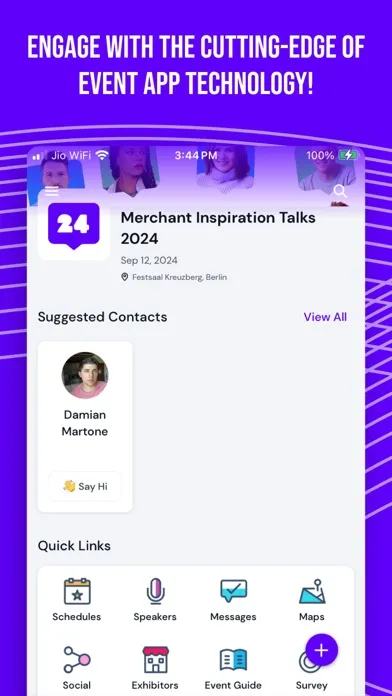 Capturas de pantalla de Merchant Inspiration Talks