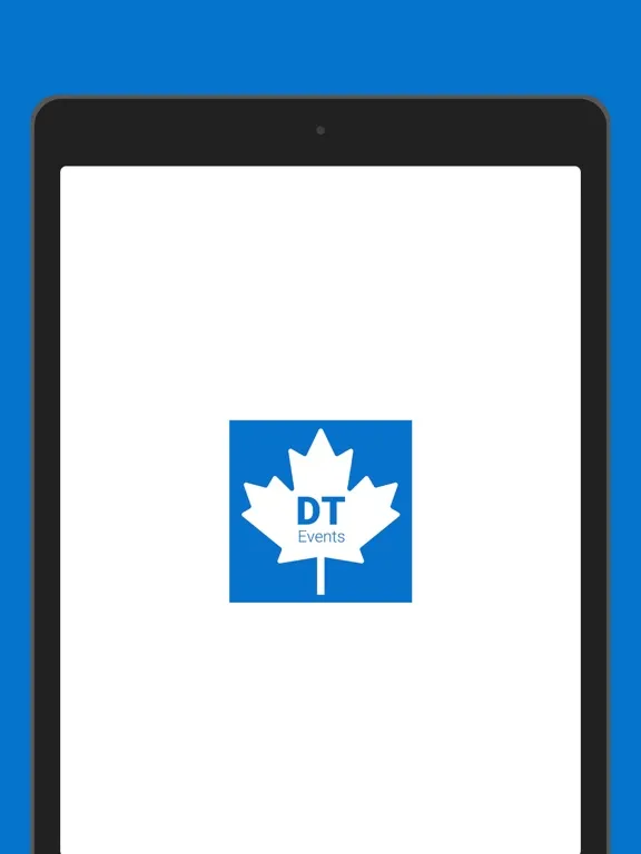 DT Events Canada iPad  स्क्रीनशॉट