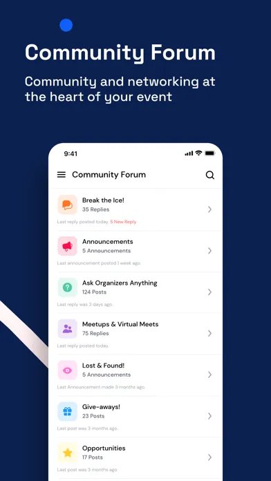 Скриншоты MyHub by Eventify