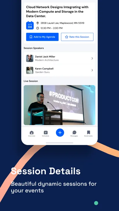 Скриншоты MyHub by Eventify