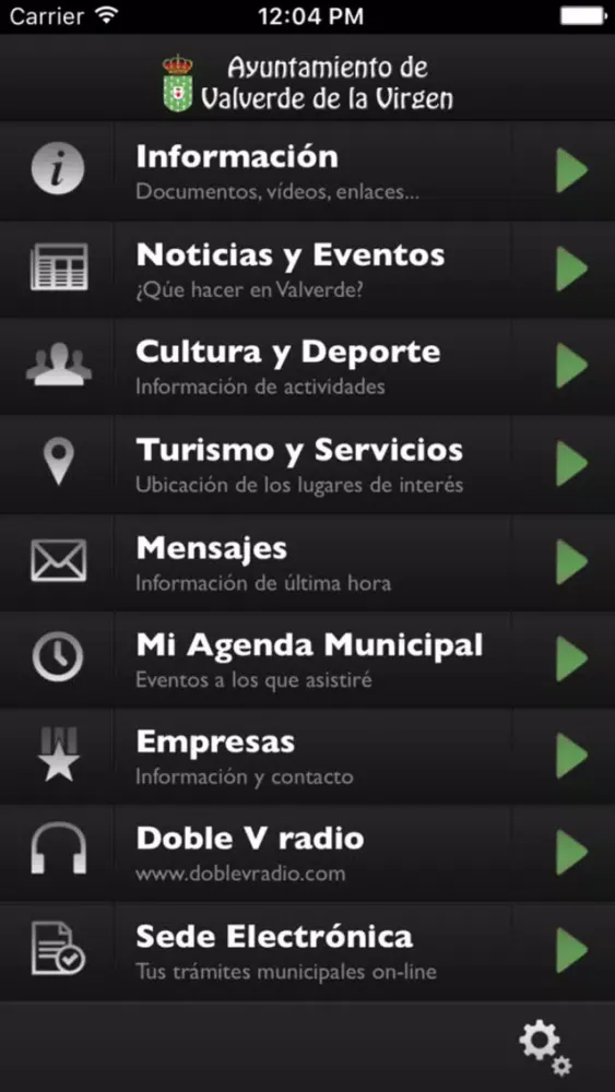 Ayto. Valverde de la Virgen 스크린샷