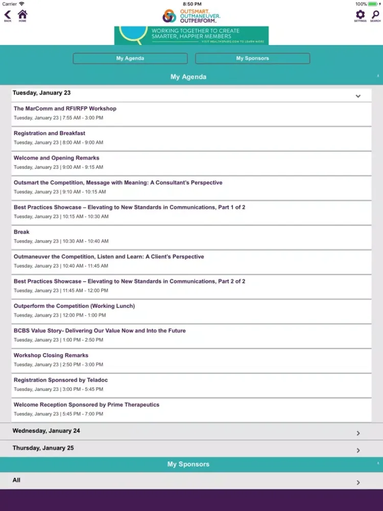 Capturas de pantalla de SA 2018 iPad 