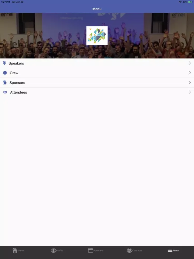 Ảnh chụp màn hình của ElmEurope Official iPad 