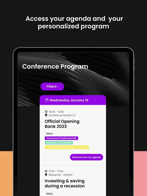 Eventmaker KeepTrack iPad  سکرین شاٹس