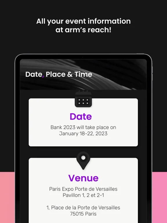 Eventmaker KeepTrack iPad  سکرین شاٹس