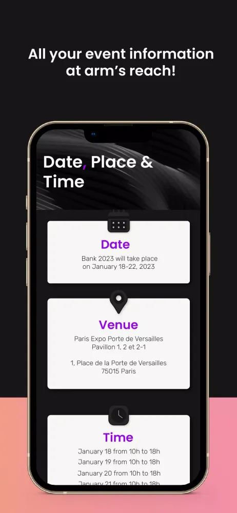 Capturas de pantalla de Eventmaker KeepTrack